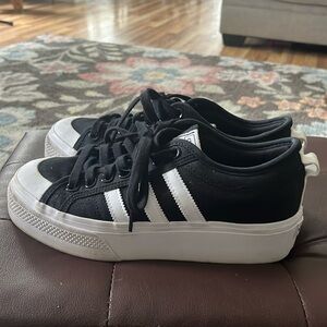 Womens adidas platform Nizza size 8
